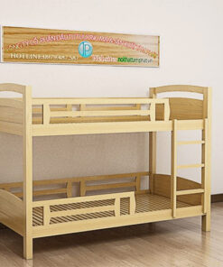 Giường tầng gỗ sồi GTG03