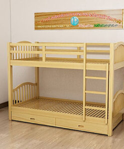 Giường tầng gỗ GTG09