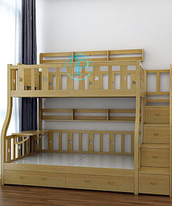 Giường tầng gỗ sồi GTG30